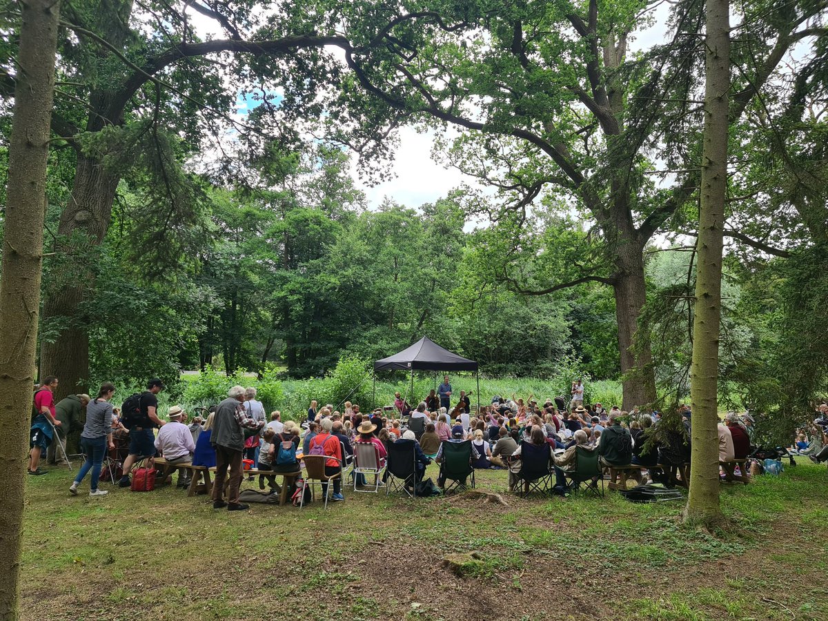 Thaxted Festival (@thaxtedfestival) on Twitter photo The audience has arrived by train for their musical tour around the world with <a href="/tippettquartet/">Tippett Quartet</a> ! The audience has arrived by train for their musical tour around the world with <a href="/tippettquartet/">Tippett Quartet</a> !