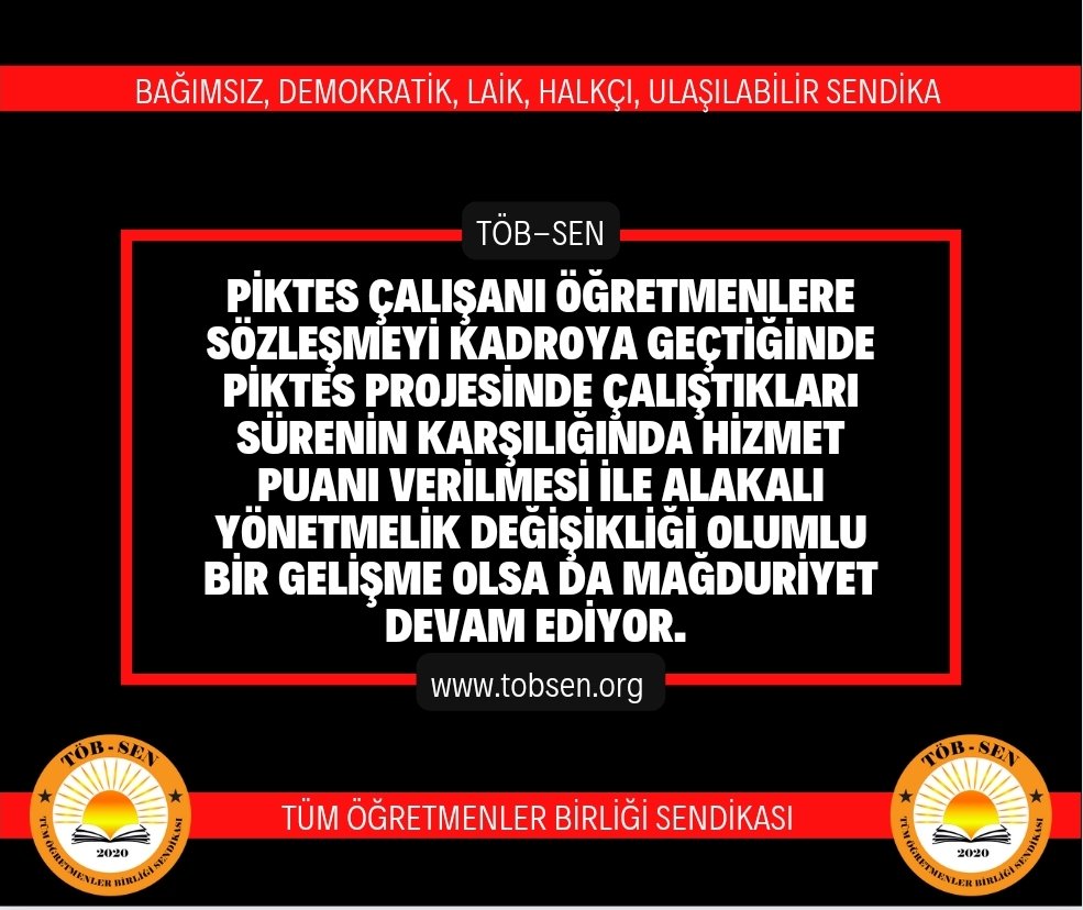 sendikatobsen's tweet photo. ÖĞRETMENLER MAĞDUR 
📌 Projede çalışanlar hizmet belgesi alamıyor. 
📌 Öğretmenler hizmet puanını 2023 yılı yer değiştirme takvimine yetiştirmek istiyor. 
📌 Kamplarda ve Gemlerde çalışanlar kaç puan alacak belli değil. 
📌 Deprem bölgesinde çalışanlar nereden belge alacak? https://t.co/KrxYlFs4g1