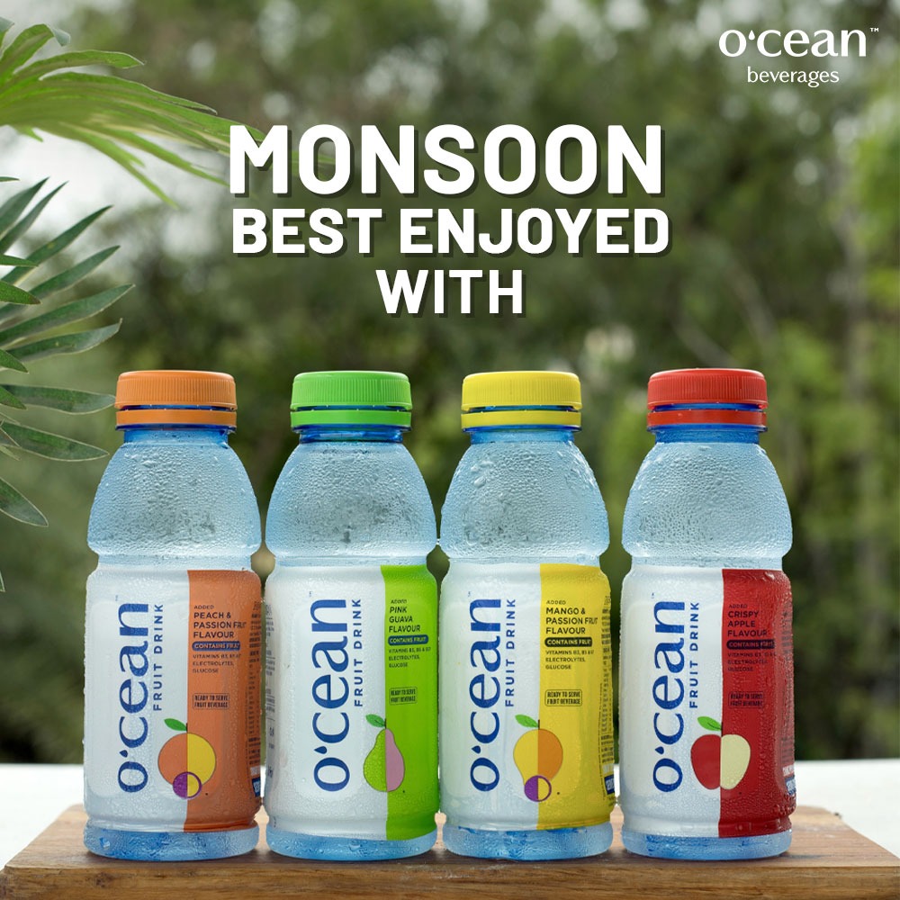 OceanBeverages's tweet photo. Experience pure bliss and hydration with a wide range of O'cean fruit water.💦
O'cean Fruit Water is enriched with,
🔋Electrolytes
💦 B-vitamins
💚 Glucose
💪🏼Fruit Flavours
#fruitdrink #oceanbeverages #foreverymood #flavoureddrink #mood #drink #shoponline #fruit #drinks https://t.co/b99EaAfwGF