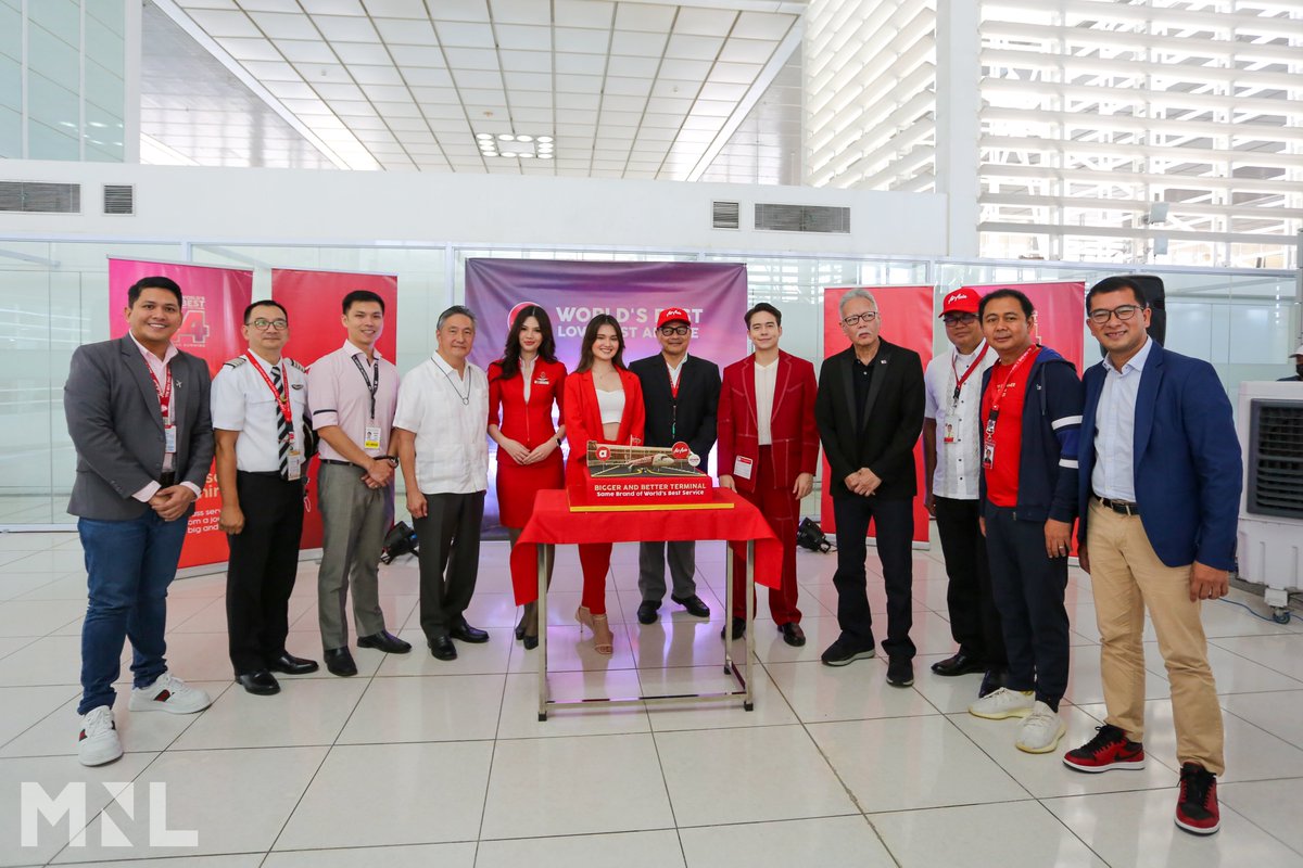 MIAAGovPH's tweet photo. Z2 in T2! ✨

All domestic flights of AirAsia Philippines have successfully moved to NAIA Terminal 2 on Saturday, July 1. Its international flights will continue to operate from NAIA Terminal 3. 🌟🛫

#AirAsiaPhilippines #NAIAUpdates #MIAAGovPH #STARProgram #NewTerminals https://t.co/TmQ2Y4m8Zj