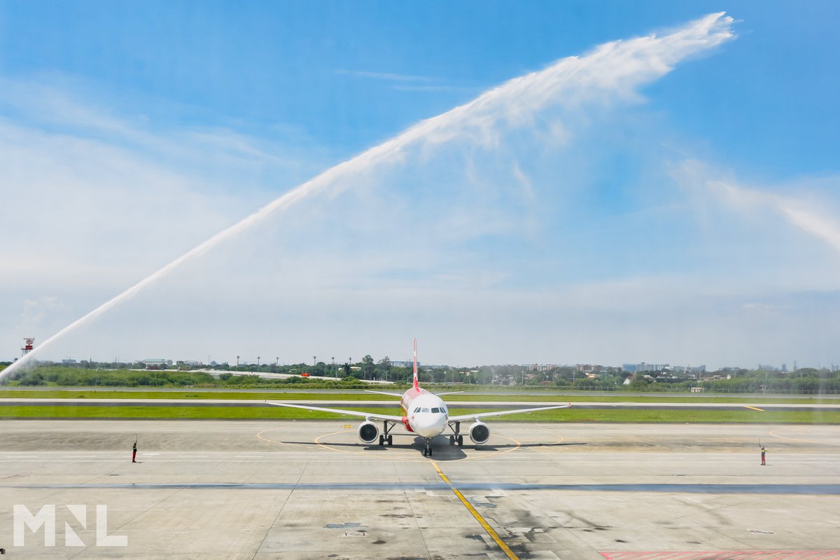 MIAAGovPH's tweet photo. Z2 in T2! ✨

All domestic flights of AirAsia Philippines have successfully moved to NAIA Terminal 2 on Saturday, July 1. Its international flights will continue to operate from NAIA Terminal 3. 🌟🛫

#AirAsiaPhilippines #NAIAUpdates #MIAAGovPH #STARProgram #NewTerminals https://t.co/TmQ2Y4m8Zj