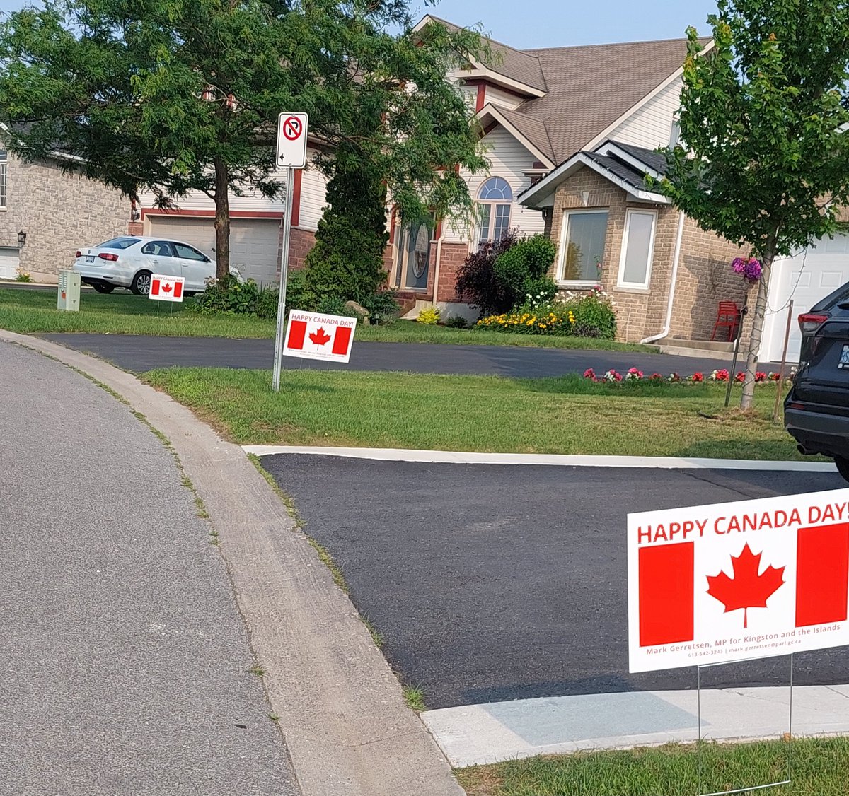 From  our house to your and from our neighborhood to your, 
HAPPY CANADA 🇨🇦 DAY.
#ProudToBeCanadian