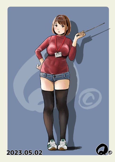 ごく一部のムチムチマニア向けのヒカル先生の過去絵を修正してきました。😱 