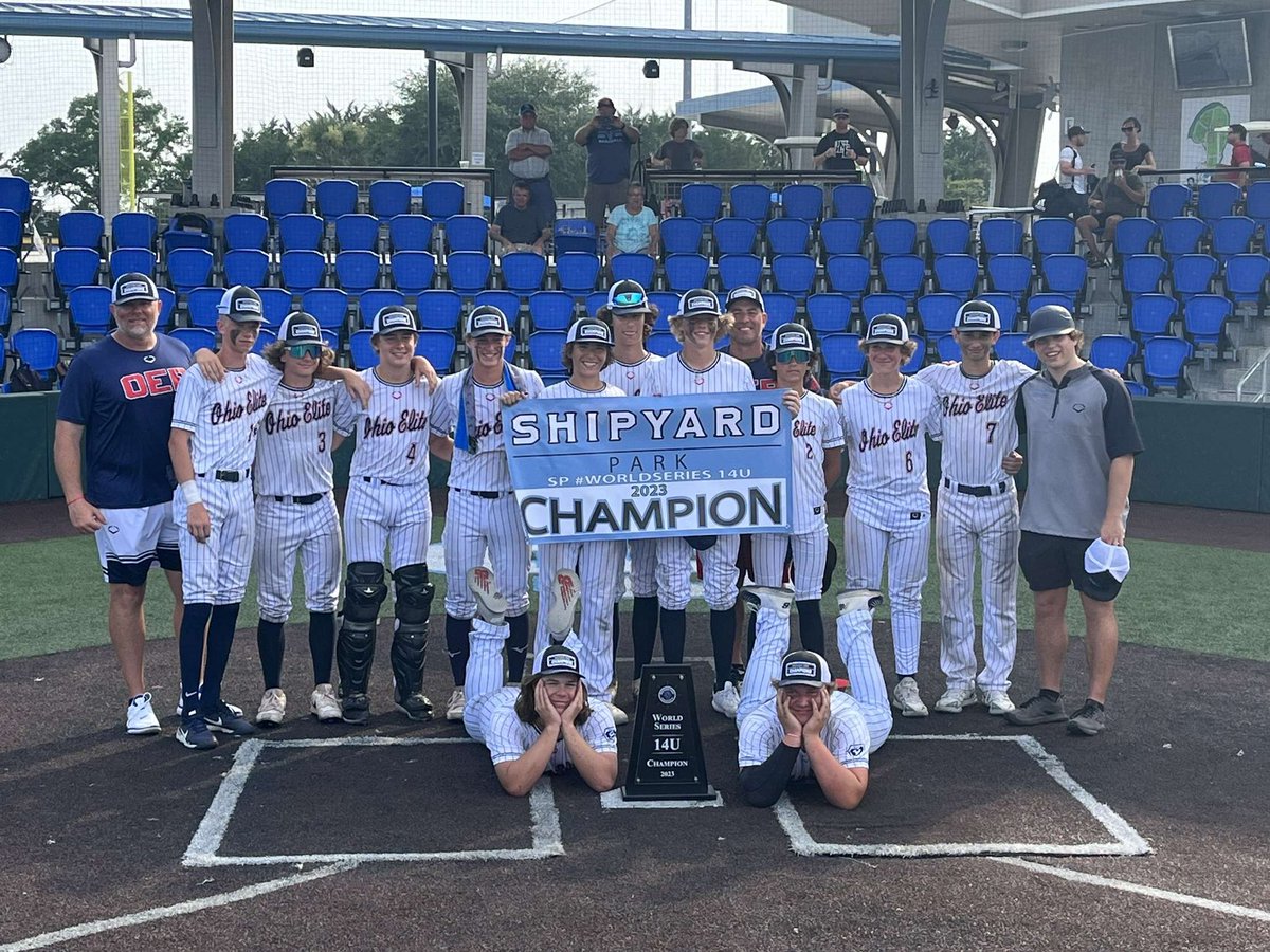 OEB2027s's tweet photo. Not 1… not 2… But 3 💍 in a row. We take care of business again this weekend @TheShipyardPark . We outscored opponents 43-12 this week. This group persevered in a few of the games with defense and pitching when the bats weren’t alive.
@OEBbaseball 
#liveelite #elite #OEB https://t.co/2zq7iq544G