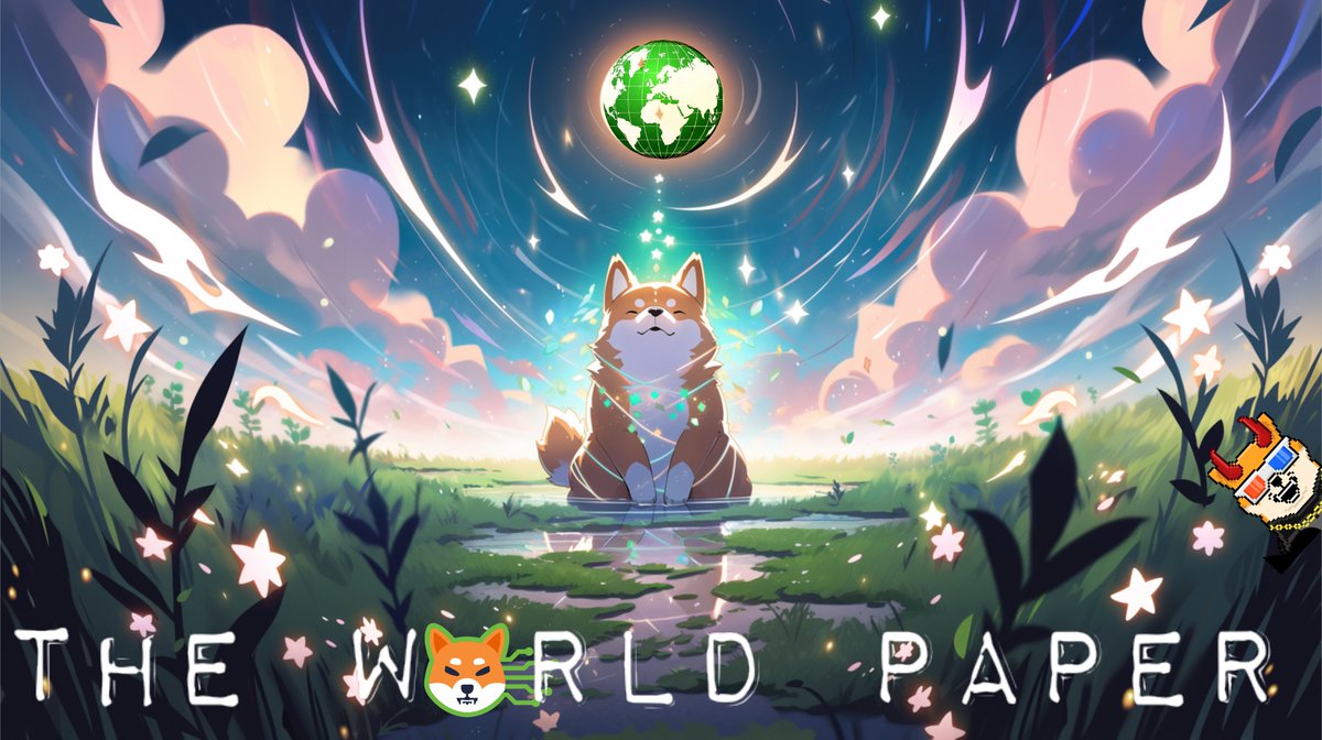 LucieSHIB's tweet photo. All I hear about is 

WORLD PAPER 
$SHIB the world 
$BONE the world 
$LEASH the world 

The world is our oyster, full of possibilities and opportunities waiting to be discovered. https://t.co/rTzHcB0ieQ