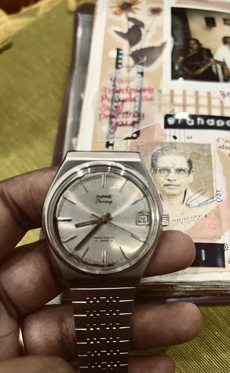 A little antique watch story from my grandfather ❤️ #hmt #hmtwatches #hmtwatch #hmtwatchindia