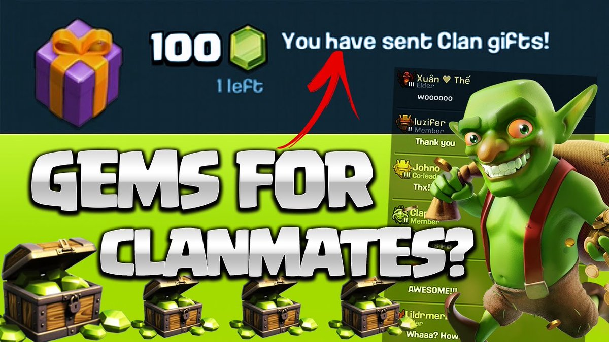 🎉 Collect Your Gems Now 🎉
🎁 Don't miss Your Gifts Today 🎁
1. ♥️ Like this post.
2.💛 Retweet and mentioned 5 friends.
3.💖 Comment "Thanks for gem"
4.💙 Collect now: Link in Bio

🔥 RESPECT ALL STEPS 🔥

#ClashOfClans #clashofclansfreegem