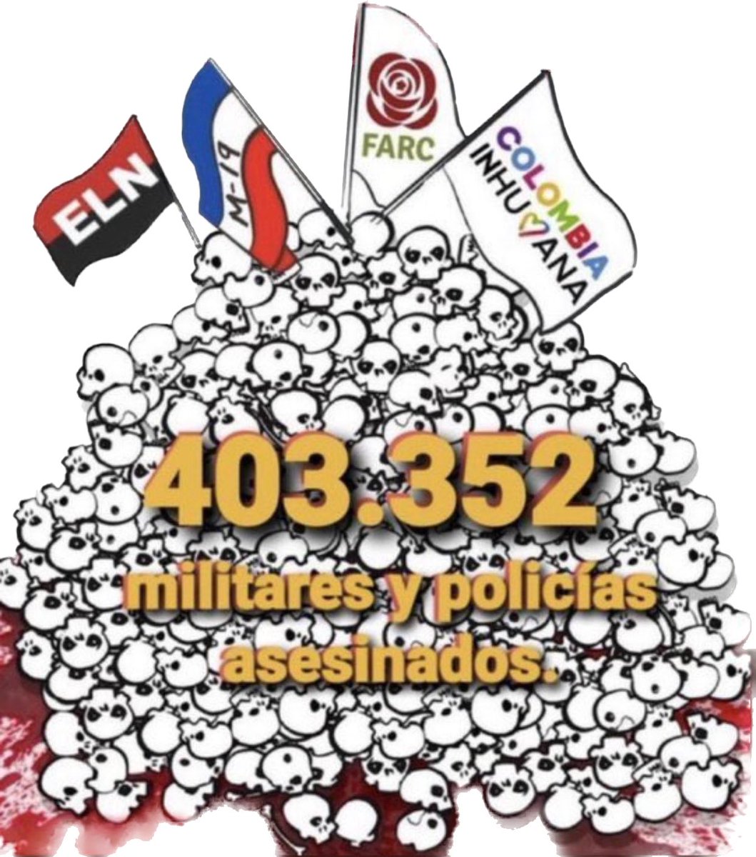SandraDerecha's tweet photo. Es que yo creo que aún hay gente (sobre todo de izquierda ) 🧌aún no han dimensionado muy bien lo que fueron los crímenes de lesa humanidad del M-19/FARC/ELN #ASESINOS ￼ ￼ https://t.co/jsjZ9otSdQ