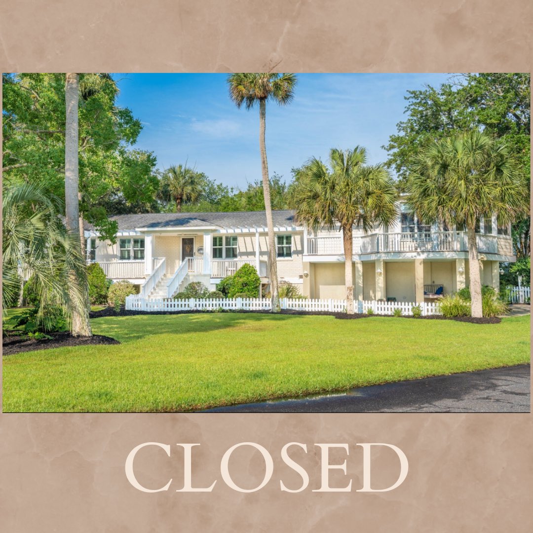 Closed for my sellers on #isleofpalms #iop #ICW