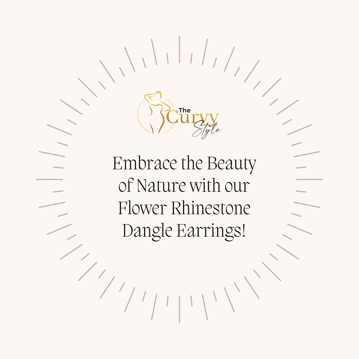 ✨ These stunning earrings feature a delicate flower design adorned with sparkling rhinestones, adding a touch of glamour and femininity to any look.

Grab yours now!
thecurvystyle.com/products/fbj2-… 
.
#FlowerEarrings #RhinestoneDangle