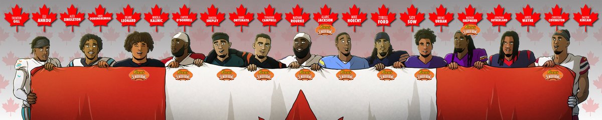 Reese's Senior Bowl (@seniorbowl) on Twitter photo Happy #CanadaDay π¨π¦ to our 11 Canadian Senior Bowl alums in the #NFL! #TheDraftStartsInMOBILEβ’οΈ
<a href="/MatthewkBerger1/">Matthew Bergeron</a>
<a href="/OttawasVeryOwn/">Jesse Luketa π¨π¦π¨π©</a>
<a href="/Sydbrown___/">Sydney Brown</a>
<a href="/chasebrown____/">CHASE BROWN</a>
<a href="/Path2Greatwork/">Neville Gallimore</a>
<a href="/Flowercitysown/">Joshua Palmer</a>
<a href="/ChaseClaypool/">Chase Claypool</a>
<a href="/Taviusrobinson/">Tavius Robinson</a>
<a href="/Benj_Juice/">Benjamin St-Juste</a>
<a href="/NathanDShepherd/">Nathan Shepherd</a>
<a href="/Bigaj77/">Alaric Jackson</a>
πΈ: <a href="/NFLCanada/">NFL Canada</a> Happy #CanadaDay π¨π¦ to our 11 Canadian Senior Bowl alums in the #NFL! #TheDraftStartsInMOBILEβ’οΈ
<a href="/MatthewkBerger1/">Matthew Bergeron</a>
<a href="/OttawasVeryOwn/">Jesse Luketa π¨π¦π¨π©</a>
<a href="/Sydbrown___/">Sydney Brown</a>
<a href="/chasebrown____/">CHASE BROWN</a>
<a href="/Path2Greatwork/">Neville Gallimore</a>
<a href="/Flowercitysown/">Joshua Palmer</a>
<a href="/ChaseClaypool/">Chase Claypool</a>
<a href="/Taviusrobinson/">Tavius Robinson</a>
<a href="/Benj_Juice/">Benjamin St-Juste</a>
<a href="/NathanDShepherd/">Nathan Shepherd</a>
<a href="/Bigaj77/">Alaric Jackson</a>
πΈ: <a href="/NFLCanada/">NFL Canada</a>
