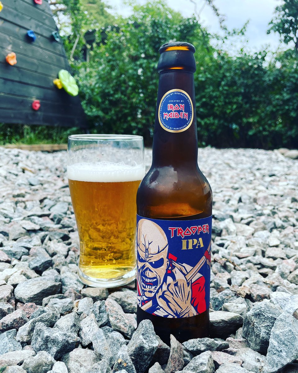pmsaari's tweet photo. Cheers! #UpTheIrons ! #ironmaiden #trooperbeer #trooperipa https://t.co/UklqEsDfOo