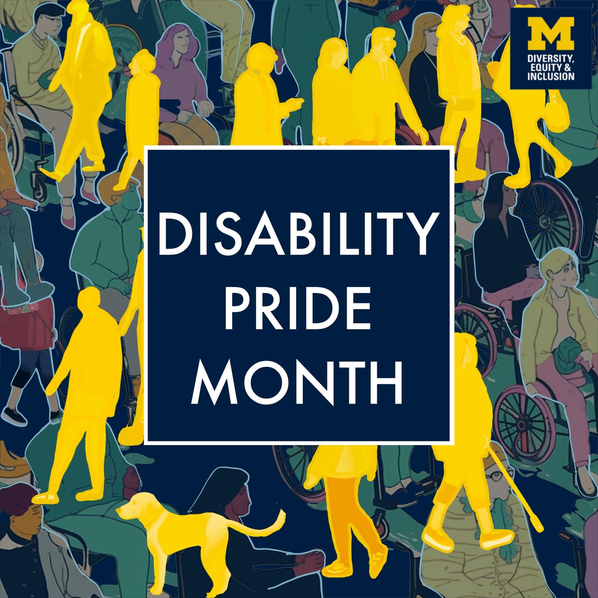 Countless Americans are living with disabilities, both visible and invisible. Throughout July, we commemorate the 1990 passage of the Americans with Disabilities Act, which granted civil rights protections to disabled individuals.

Art: Grace Benjamin, ODEI Artist-in-Residence.