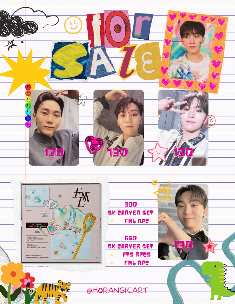 H0RANGICART's tweet photo. wts lfb ph ! help rt

✶ seventeen semicolon sector 17 fml fts pc

𓂋 payo / 2 days reservation 
𓂋 less 20 if getting 2 or more
𓂋 mod: lbc, sco &amp; tiktok
𓂋 mop: gcash
𓂋 reply or dm to claim

🏷 dk seungkwan dk hoshi dino carver pob weverse fancall weverse pob https://t.co/PMwuHltcZ3