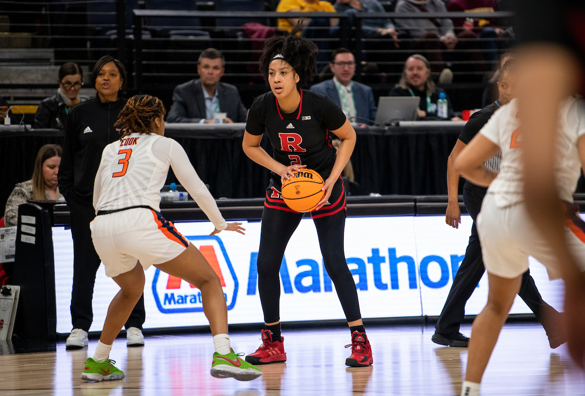 RUAthletics's tweet photo. #ScarletSpotlight: @RutgersWBB
π @kaylene_smikle B1G Second Team, All-Freshman Team
π @Chyna_Doll_54 B1G Honorable Mention
π Smikle all-time leading freshman scorer in program history
π @CoqueseWashing receives Integrity in Coaching Award
#yeaRinReview https://t.co/Psr7NFfJeb