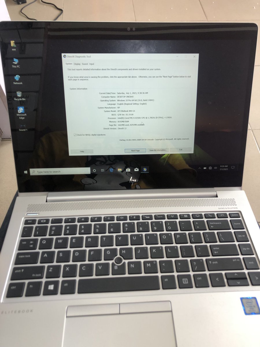 SAUCEX101's tweet photo. Hp ELITEBOOK G5 
i5/8GB Ram/256ssd
Keyboard light 🔵
Condition: new available in stock 
Price: Ghs 3700 https://t.co/rJIZhOUdUd