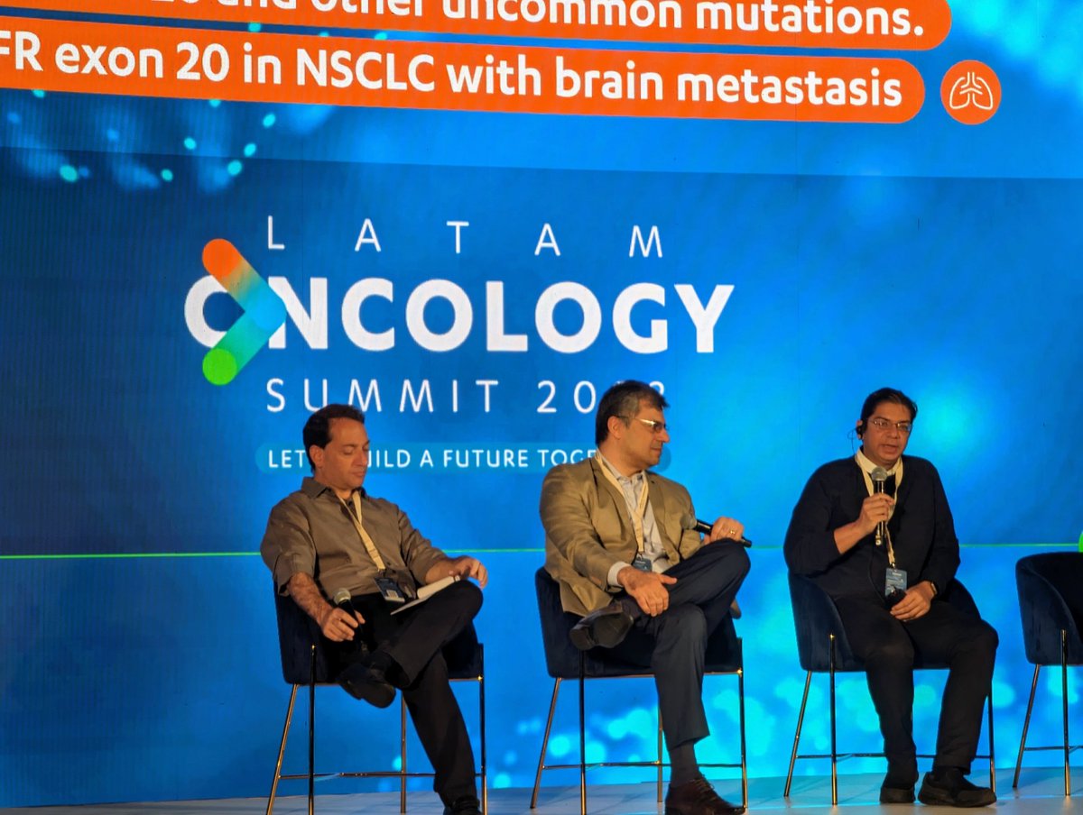 Gonzalo Recondo (@grecondomd) on Twitter photo Day 2 of #LATAMoncoSummit dedicated to the care of patients with EGFR exon 20 insertion mutations focusing on current strategies to detect these alterations when NGS is not available w W. William <a href="/ClaudioVladmir/">Vladmir C. Cordeiro de Lima, MD, PhD</a> <a href="/JorgeAlatorreA1/">Jorge Alatorre Alexander</a> <a href="/HatimHusainMD/">Hatim Husain</a> #LOS2023 Day 2 of #LATAMoncoSummit dedicated to the care of patients with EGFR exon 20 insertion mutations focusing on current strategies to detect these alterations when NGS is not available w W. William <a href="/ClaudioVladmir/">Vladmir C. Cordeiro de Lima, MD, PhD</a> <a href="/JorgeAlatorreA1/">Jorge Alatorre Alexander</a> <a href="/HatimHusainMD/">Hatim Husain</a> #LOS2023