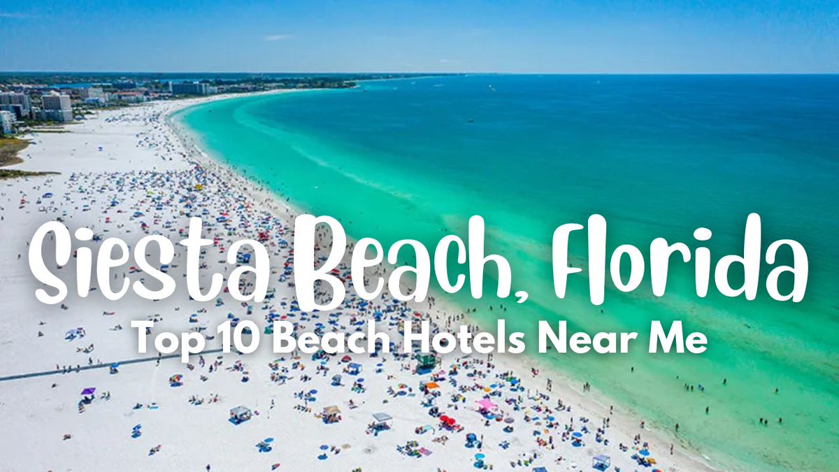 Visit on a beachside vacation at Siesta Beach this summer. Relax in the cheap beachside hotels and create memories in paradise.
Check here: rb.gy/1an2l
#siesta #siestabeachflorida #siestabeach #siestakeybeach #beachhotels #cheapbeachhotels #hotelsinsiestabeach