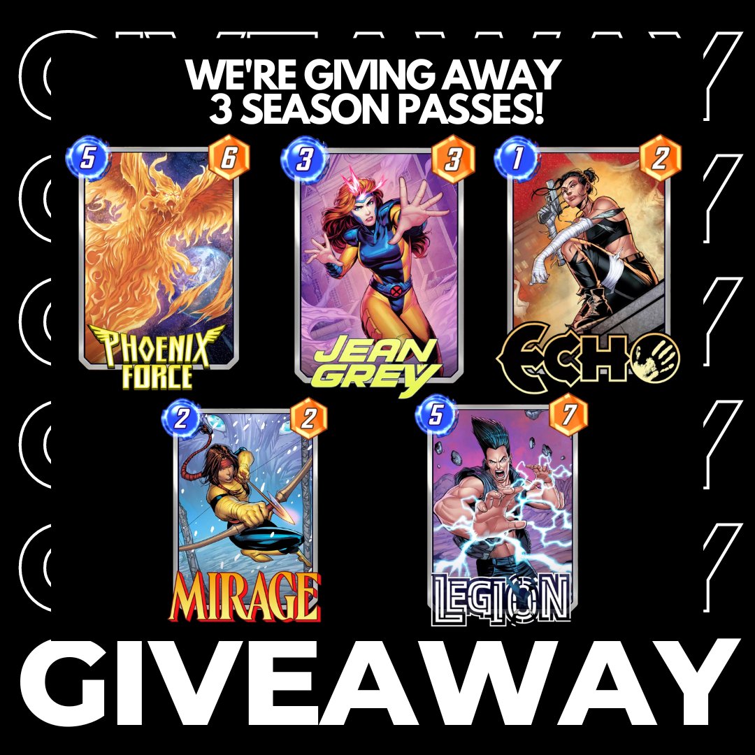 bootmanmstz's tweet photo. GIVEAWAY TIME!🎉

3 PEOPLE WILL WIN

To enter
✅Like, follow and retweet
✅Subscribe on YT: https://t.co/fFN3X39VU3
✅Reply with the card you're most excited for this season https://t.co/1V3bEGGejV