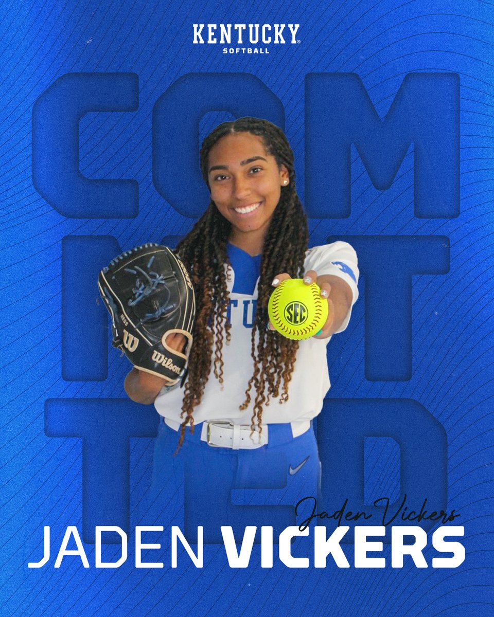 We 👏 Got 👏 Our 👏 Girl 👏

We're proud to announce that LHP Jaden Vickers (<a href="/JadenJaiel_02/">🫶🏽</a>) has transferred to Kentucky! 

Full story: bit.ly/3pyeopa