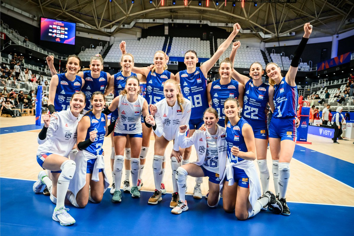 ❌ Sırbistan, VNL'den elendi. 

✅ Japonyanın, Taylandı 3-0 yenmesiyle Sırbistan'ın finallere gitme şansı kalmadı.

🏆 Sırbistan geçen sene VNL'de Boskovic takıma katılmamasına rağmen 3. olmuş, daha sonrasında Boskovicle de beraber Dünya Şampiyonu olmuştu.

#VNL2023