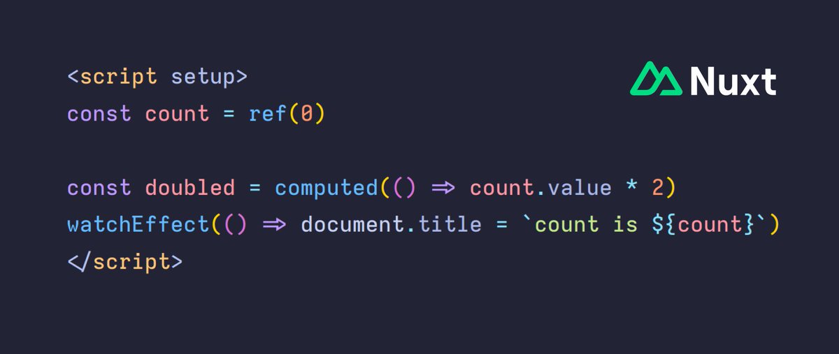 icarusgkx's tweet image. bit unfair on Vue's side adding that much boilerplate 🤔 when you can get the same Svelte three-liner in Vue using Nuxt's auto-imports 😄