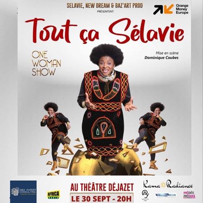 #toutçaselavie
Rendez-vous le 30 septembre à 20h au théâtre Dejazet  à guichet fermé. 
Réservation :👇🏾

billetreduc.com/314313/evt.htm  

Partenariat : @OrangemoneyEurope

 <a href="/africaradioOFF/">Africa Radio</a>