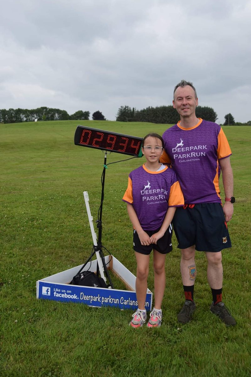 DCarlanstown's tweet photo. PB alert for one our younger participants, congratulations to Lola Campbell on a brilliant time this morning, Lola is going from strength to strength with her times tumbling down and always a big smile, well done Lola 👏 https://t.co/yHLraUEyYr