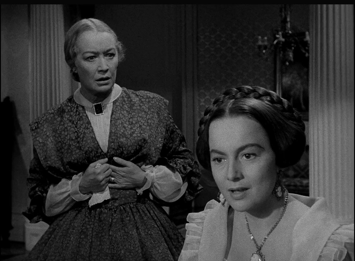 Favorite Olivia de Havilland line? “Yes, I can be very cruel. I have been taught....by MASTERS.” THE HEIRESS (1949) #OliviaDeHavilland #BOTD