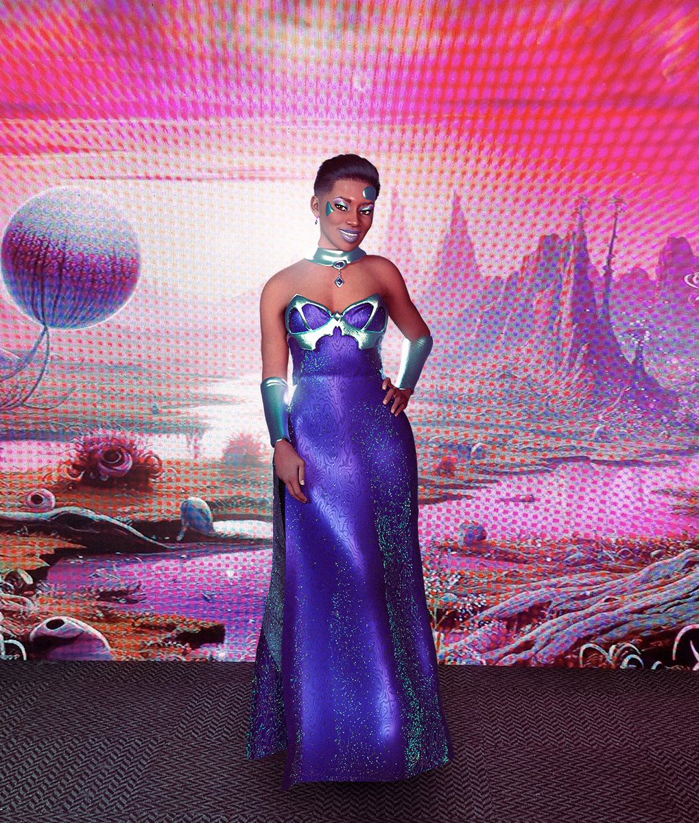 Lost in the cosmic embrace, where reality and dreams intertwine 🌌✨ I have been having the absolute BEST time at the 2023 <a href="/Hollywoodbets/">Hollywoodbets</a> Durban July! 💜🏇

#HollywoodbetsDurbanJuly #HDJ #HDJ2023 #OutOfThisWorldZA #RoadToHDJ2023