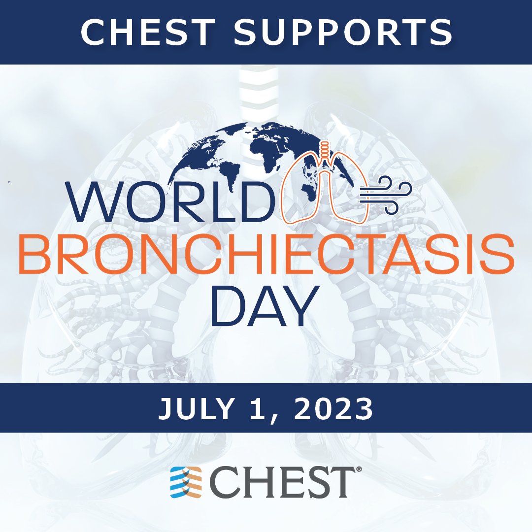 Occurring more frequently in women, the prevalence of #bronchiectasis is increasing in the U.S. and Europe. Learn more about bronchiectasis and download CHEST resources: hubs.la/Q01WgKLw0 
#WorldBronchiectasisDay #MedEd #MedTwitter
