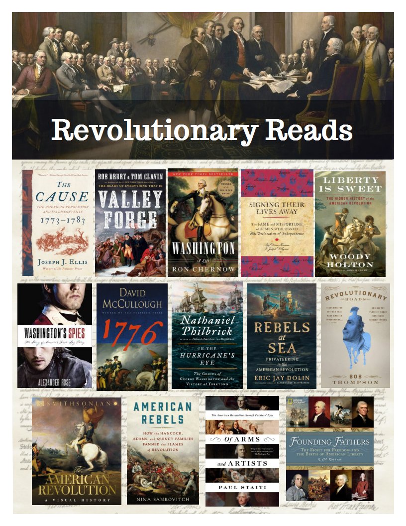 Celebrate Independence Day with these Revolutionary Reads!  #IndependenceDay #Revolutionarywar #July4th   libraryaware.com/2T4FD8