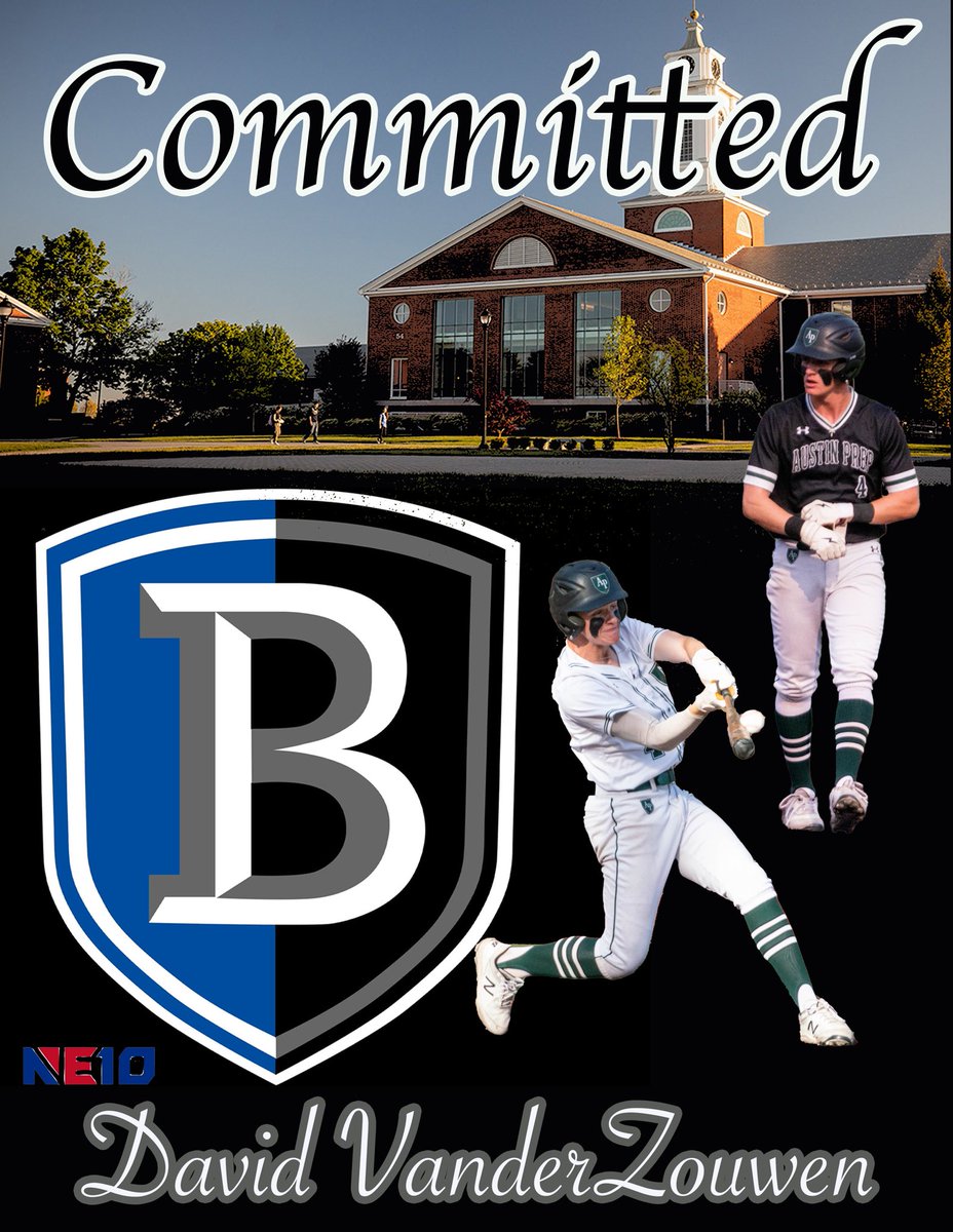 I am extremely excited to announce my commitment to continue my academic and athletic careers at Bentley University! I want to thank my parents for their unwavering support, Coach Pollard, Coach Barnaby, and Coach Novick and Coach Hill, I can’t wait to get started! #bentball