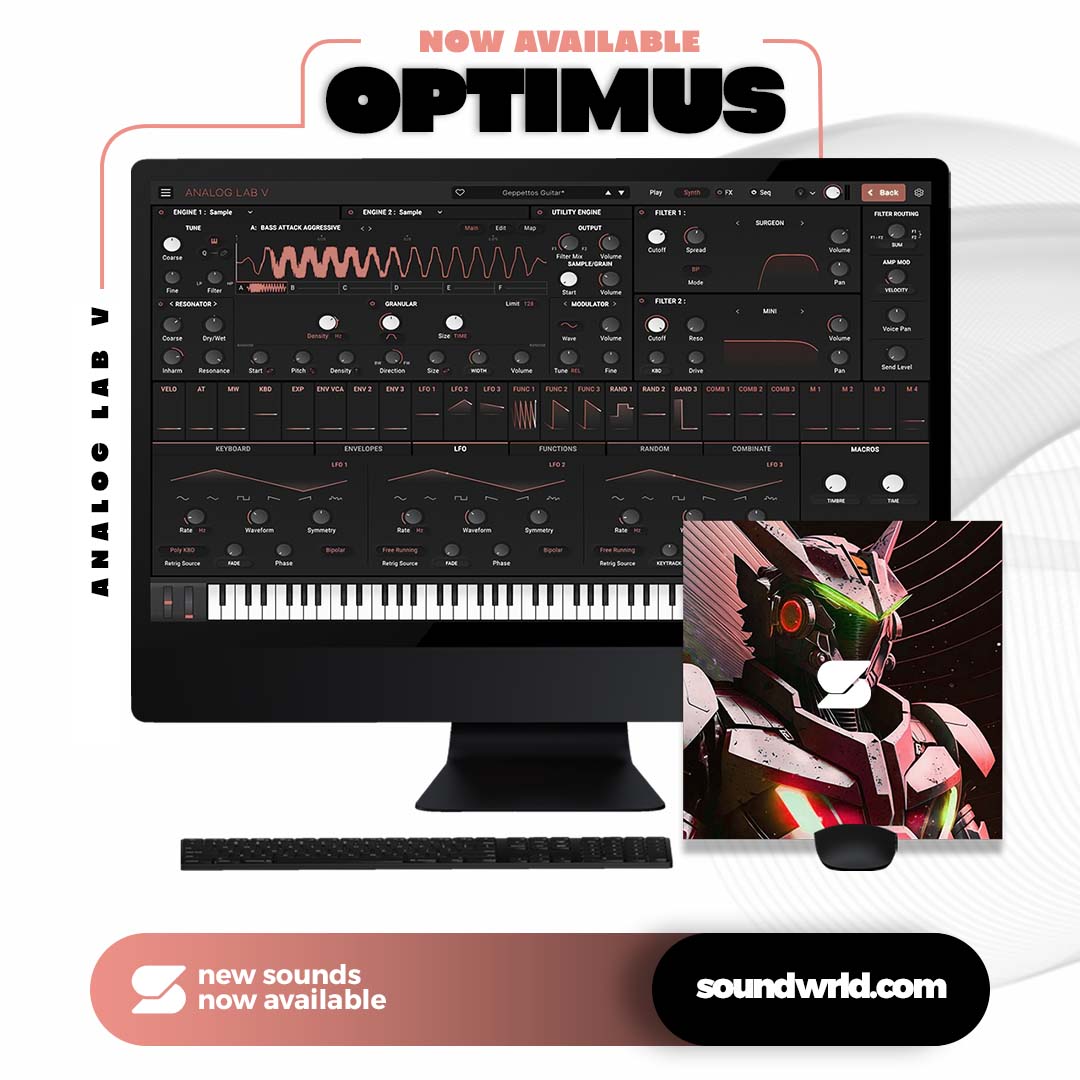 soundwrld's tweet image. Optimus (Analog Lab V Bank One Shot Kit)⚡️#optimus #analog lab #analoglabv #analoglabvpresets #analoglabbank #analoglabpresetbank #soundwrld #flstudio #ableton #protools #cubase #pigments #arturia #oneshotkit #metroboomin #liluzivert #drake #808mafia - eepurl.com/iuIhiY