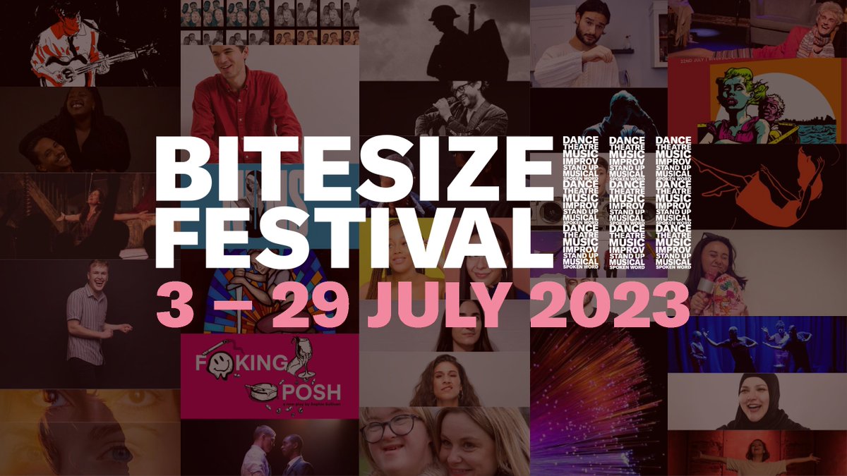 RiversideLondon's tweet image. TWO DAYS TO GO!  Bitesize 2023 opens on Monday!  There's a wealth of theatre, music, comedy and live performance just waiting for you.  Get a taste of something new this July!  #bitesize #riversidestudios #theatre #comedy #liveperformance #hammersmith riversidestudios.co.uk