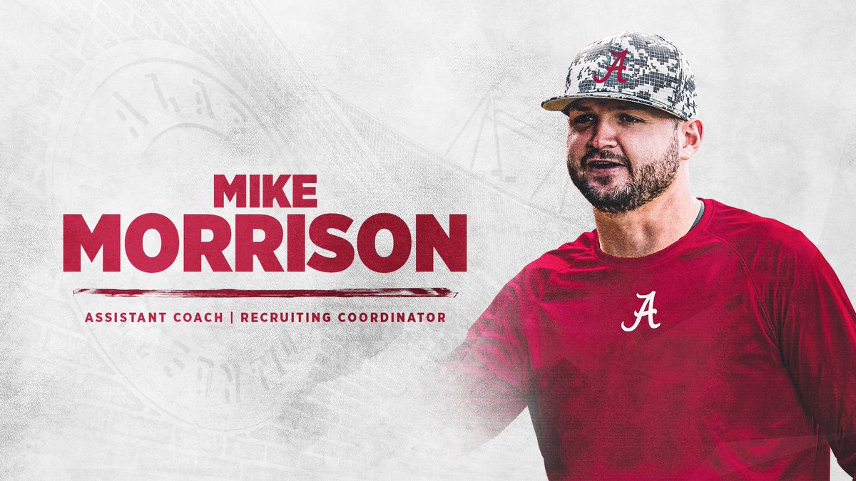 Welcome to Tuscaloosa, @MikeMorrison_25!

bit.ly/46HIK9s

#RollTide