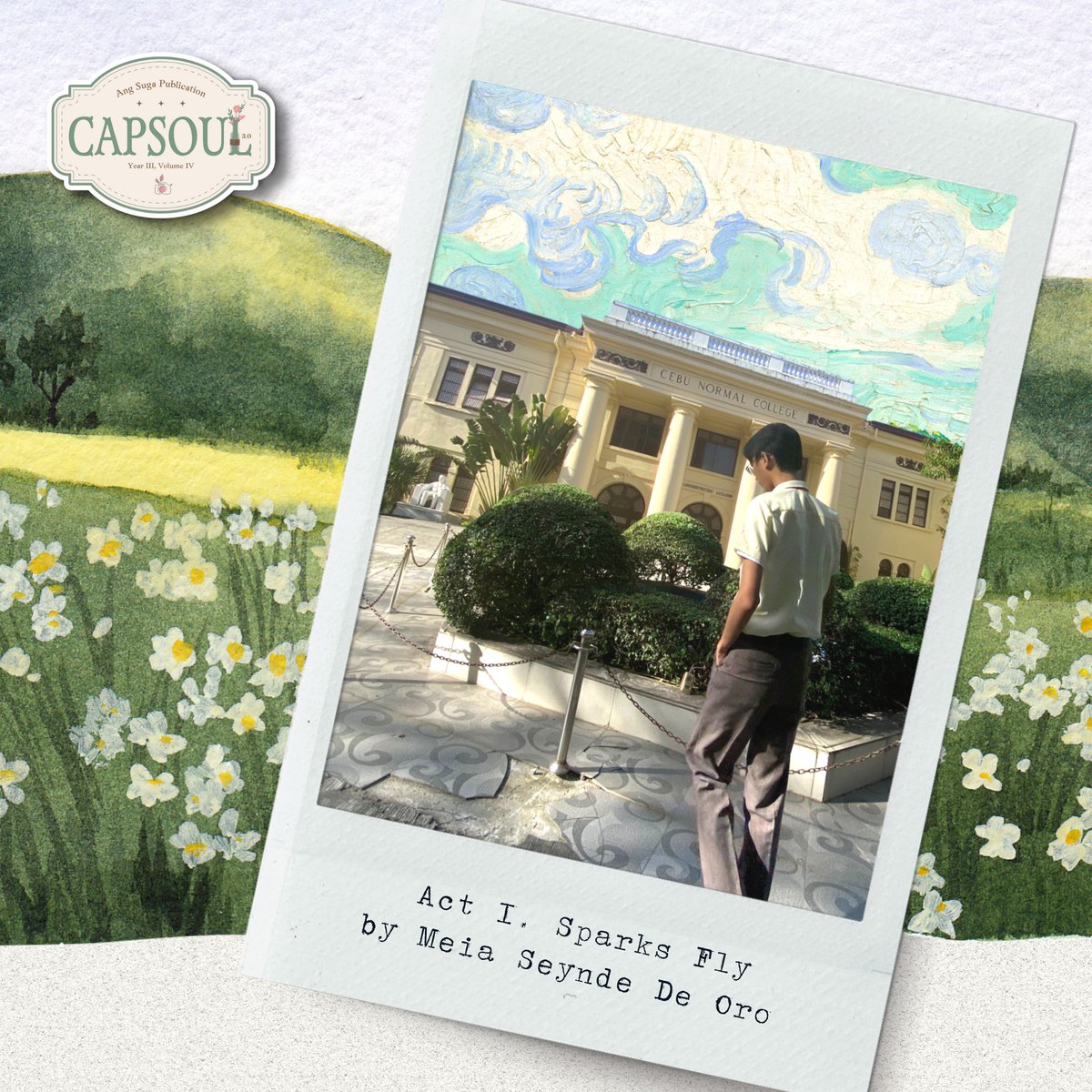 angsugapub's tweet photo. #CapSoulYearIIIVolumeIV
#CapSoul
Your Name
•••
In hushed whispers and conversations, your name danced on eager tongues, painting a picture of fondness and affection. You evoked curiosity within me.
I must get to know you.
Full story here: https://t.co/rmHDiVTJj1 https://t.co/1DBX5xJYBX