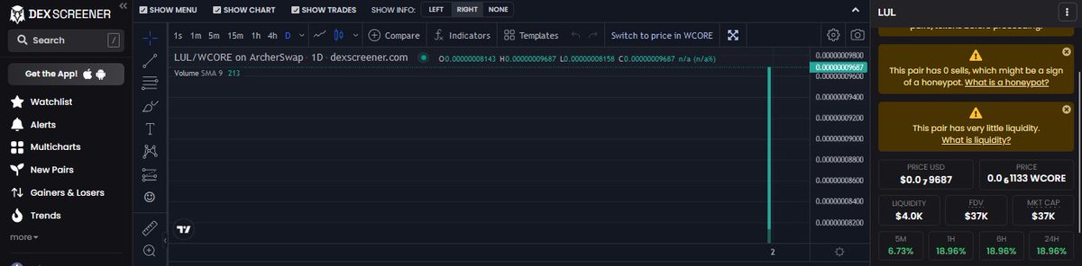 LULCoinCORE's tweet photo. $LUL is going to the Moon guys! Presale Investors are now happy!

$LUL is now listed on ArcherSwap!

CA: 0x9de4b22f1de310b9a7530e4b1e02d502fa8e5752 

Buy $LUL here: https://t.co/5VCM3CHSCB (just paste the CA to import!)

Buy now or Be ready to regret! https://t.co/3zivQ89Jlb