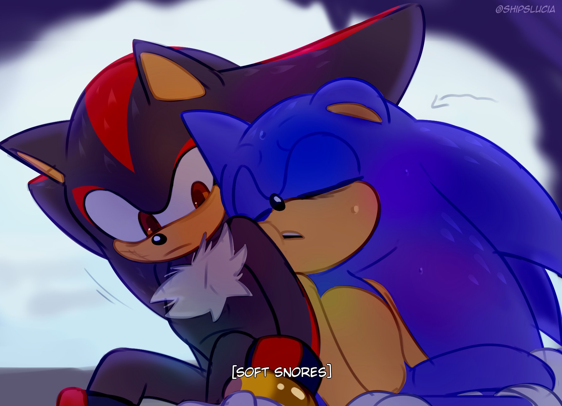 Lucía Ship Art!🇦🇷 on X: No gloves, no running. Sonic is not