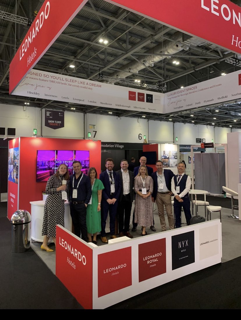 Leonardo Team at the Meeting / Business Travel show!