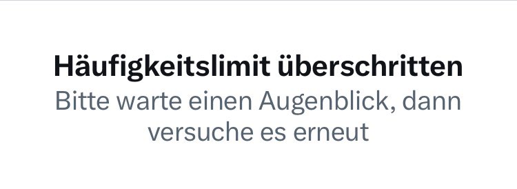 Hey @Twitter, was soll das?