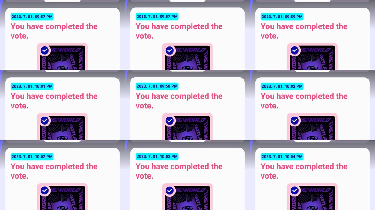 kpopvotingvn_04's tweet photo. #Vote4yourbias_giveaway
#voting_proof
Voting done! 15 votes for #ATEEZ
Congratulations, ATINYs and thank you for participating in my giveaway! https://t.co/L6GHOJoaFZ
