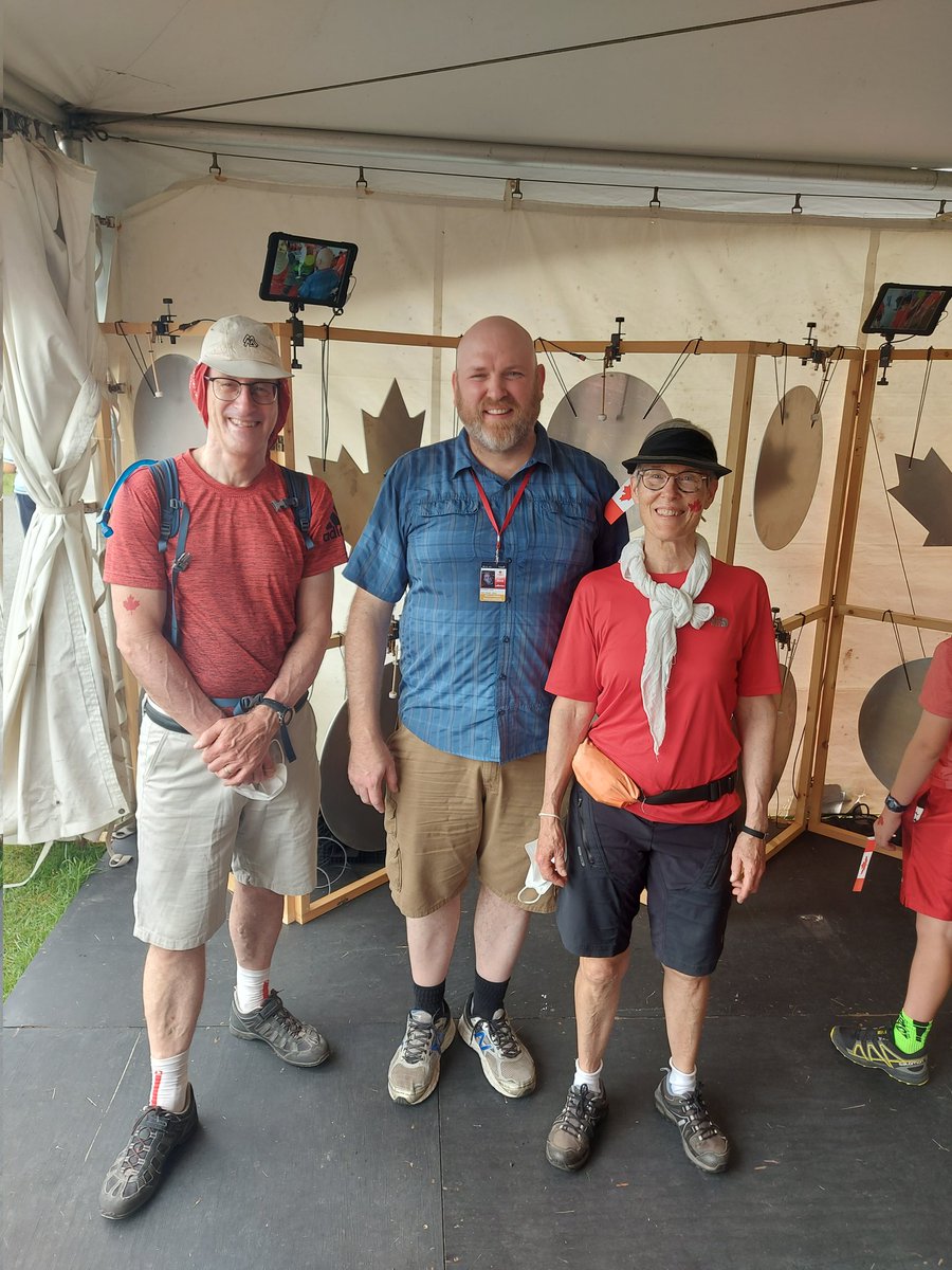 rmlgestionnaire's tweet image. #CanadaDay in #Ottawa!  With Prof.  Jesse Stewart and his array of iPad activated gongs! #CarletonU
