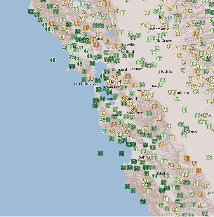 NWS Bay Area 🌉 tweet media