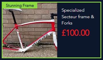 CycleRecycleUK's tweet image. Just arrived and for sale
Specialized Secteur frame, forks, stem, saddle &amp;amp; seatpost
cyclerecycleuk.com/product-page/s…
#specialized #secteur #frames #CycleRecycle