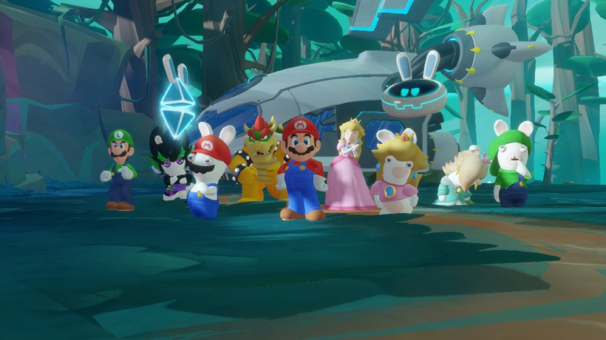 xanisz's tweet photo. did some gaming after a long time #mariorabbitssparksofhope #NintendoSwitch https://t.co/cOu8u4iC69