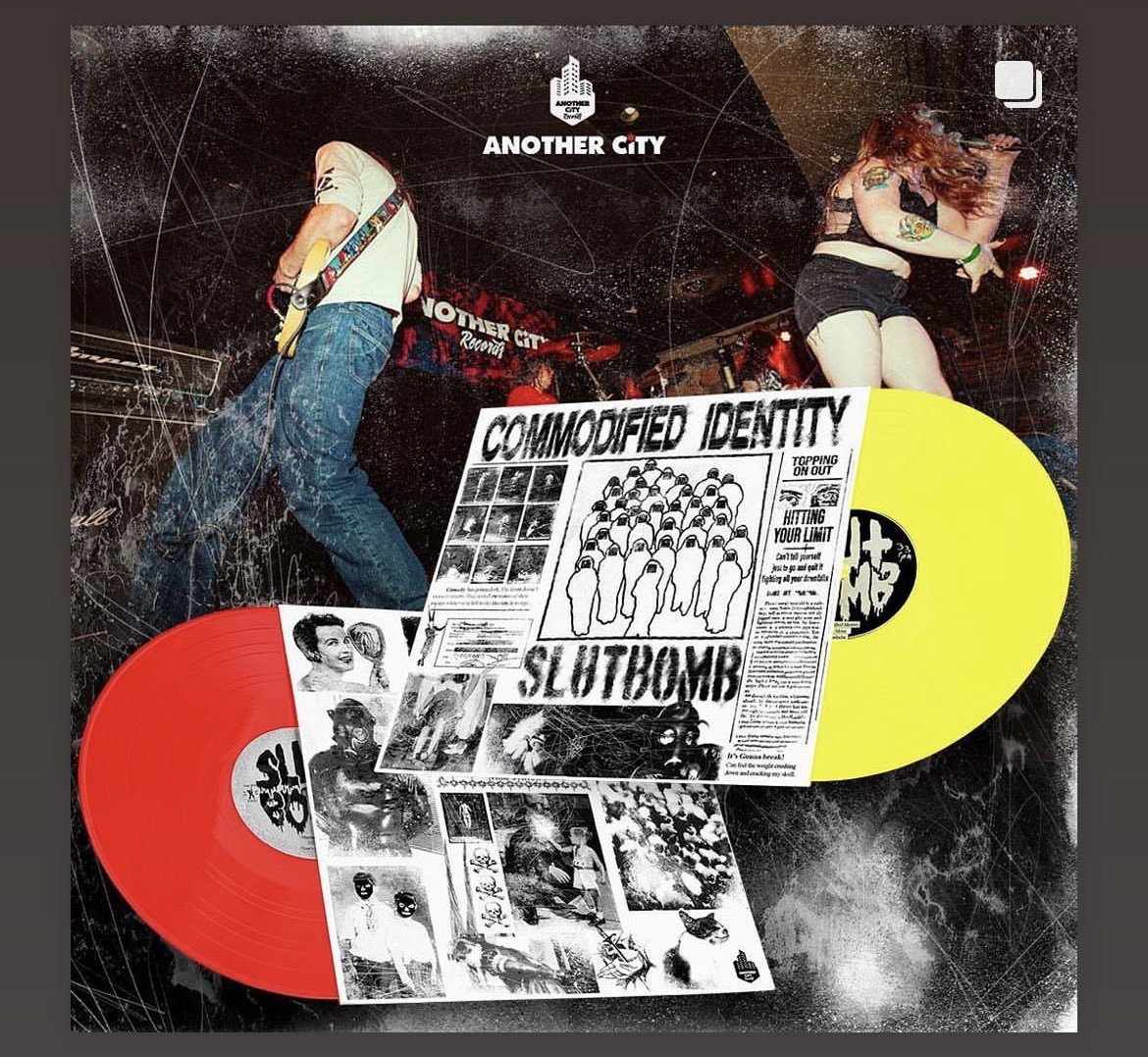 Preorders are live for the new Slutbomb “Commodified Identity” ep.

anothercityrecords.com//shop/
#slutbomb #hardcore #punk