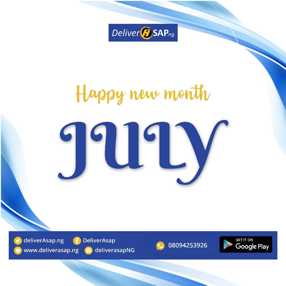 deliverasapng's tweet photo. Fresh Start
Second Half
Perfection Time.
Let's go July!!
.
.
.
.
.
.
 #deliverasap #eidmubarak #logisticsolutions #africa #transportation #cargologistics #deliverasapng #customizedshipping #eiduladha2023 #deliverAsap #HappyNewMonth #july https://t.co/7LZwZ4IXj6