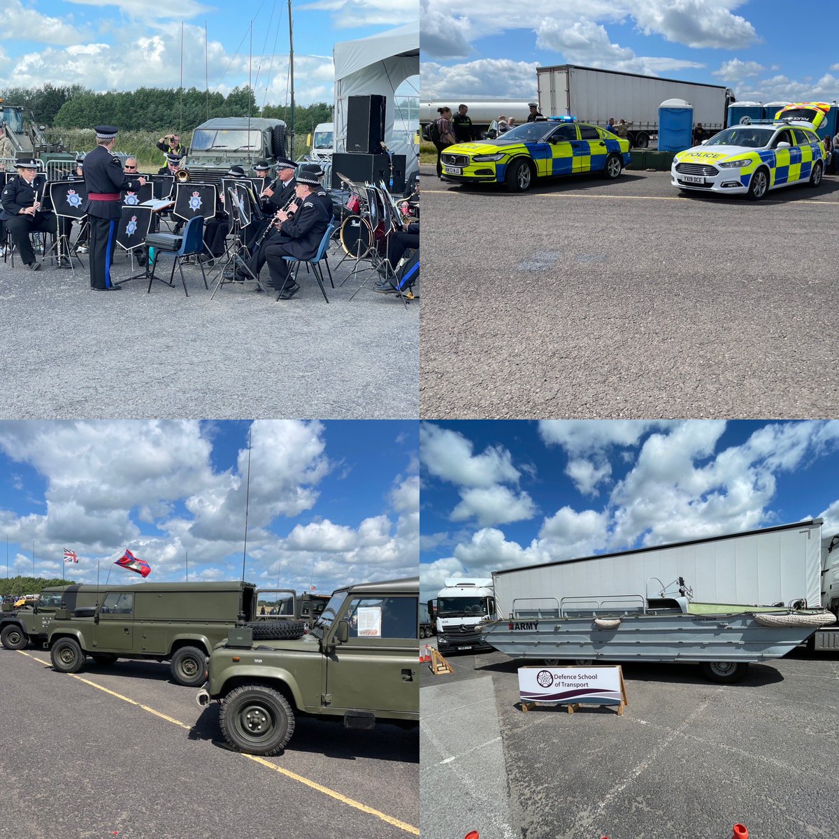 Humberside Police Concert Band & Corps of Drums (@hpconcertband) on Twitter photo Well after battling with the wind at #Beverley <a href="/ArmedForcesDay/">Armed Forces Day 🇬🇧</a> we still managed to put on a performance. Thanks to all that turned out to support the Armed Forces and partners.
<a href="/Humberbeat_RTF/">Humberside Police - Rural Task Force</a> <a href="/HumPolSpecials/">Humberside Specials</a> <a href="/HumberbeatRoads/">Humber Roads Police</a> @CCLeeFreeman <a href="/Comdt_DST/">Comdt</a> <a href="/ERLieutenancy/">East Riding Lieutenancy</a> Well after battling with the wind at #Beverley <a href="/ArmedForcesDay/">Armed Forces Day 🇬🇧</a> we still managed to put on a performance. Thanks to all that turned out to support the Armed Forces and partners.
<a href="/Humberbeat_RTF/">Humberside Police - Rural Task Force</a> <a href="/HumPolSpecials/">Humberside Specials</a> <a href="/HumberbeatRoads/">Humber Roads Police</a> @CCLeeFreeman <a href="/Comdt_DST/">Comdt</a> <a href="/ERLieutenancy/">East Riding Lieutenancy</a>
