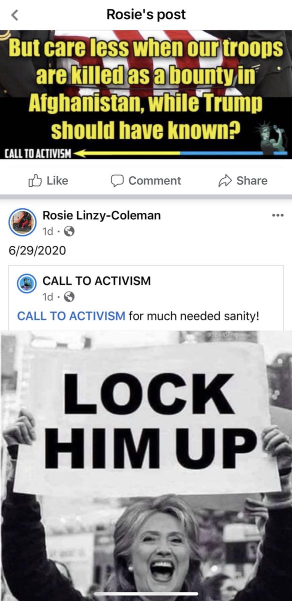 rcolema75's tweet image. 7/1/2023
LOUD &amp;amp; CLEAR:
#LockTraitorTrumpUp!